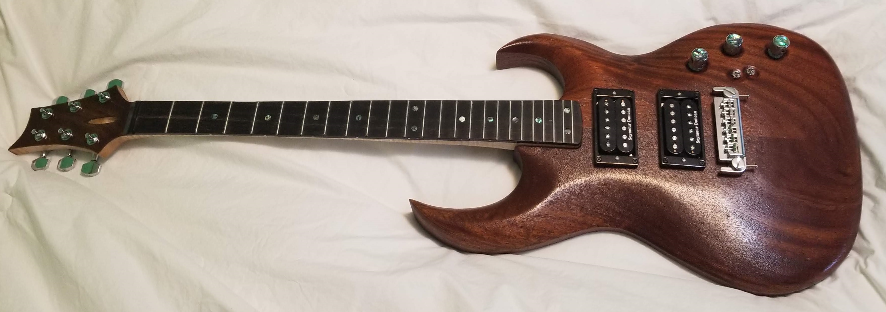 completed guitar